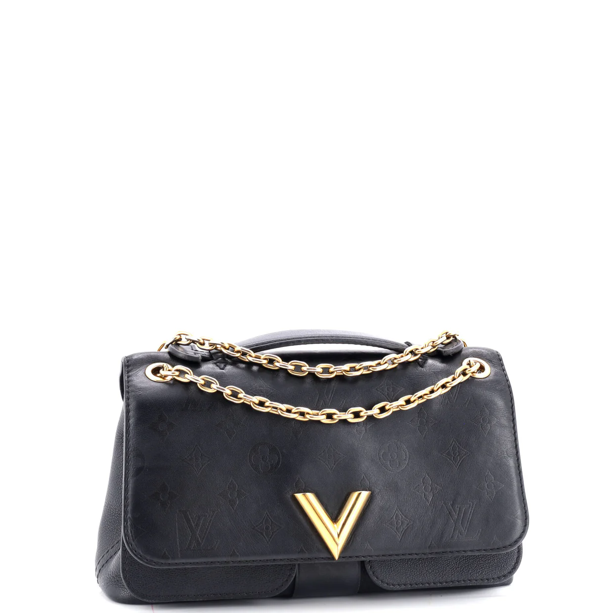 Very Chain Bag Monogram Leather - Deep Luxury
