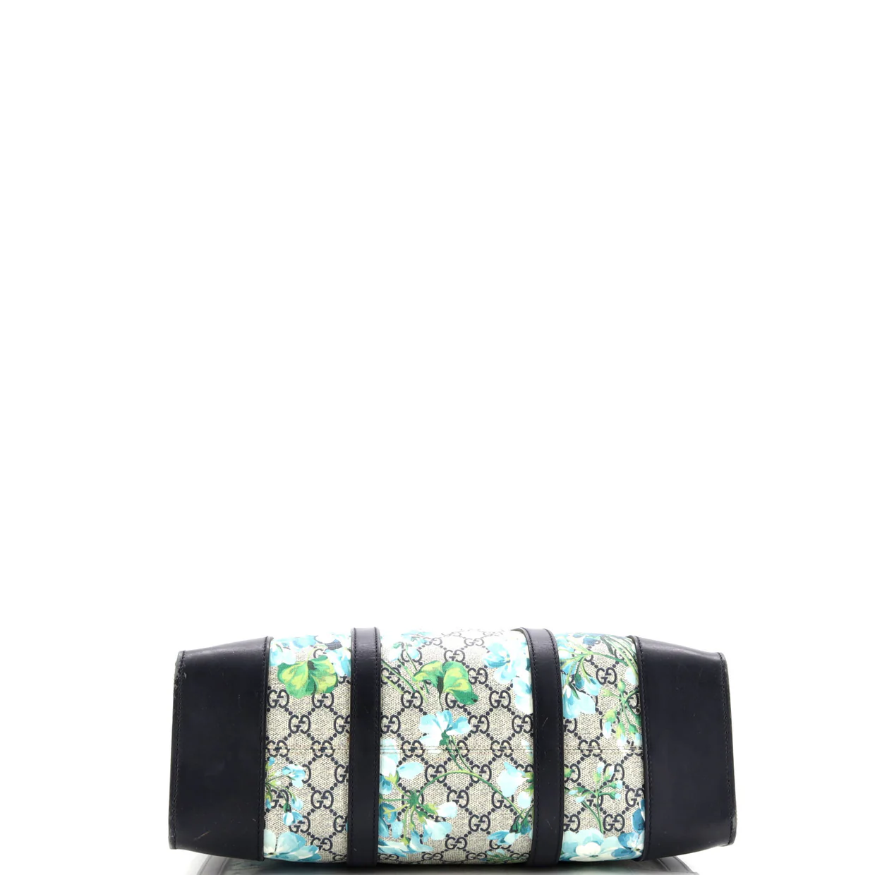 Convertible Tote Blooms Print GG Coated Canvas Tall - Deep Luxury