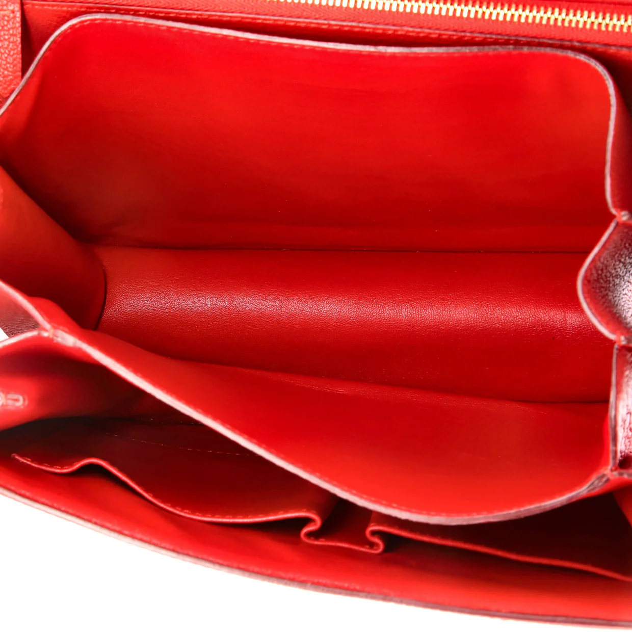 Classic Box Bag Grainy Leather Medium - Deep Luxury