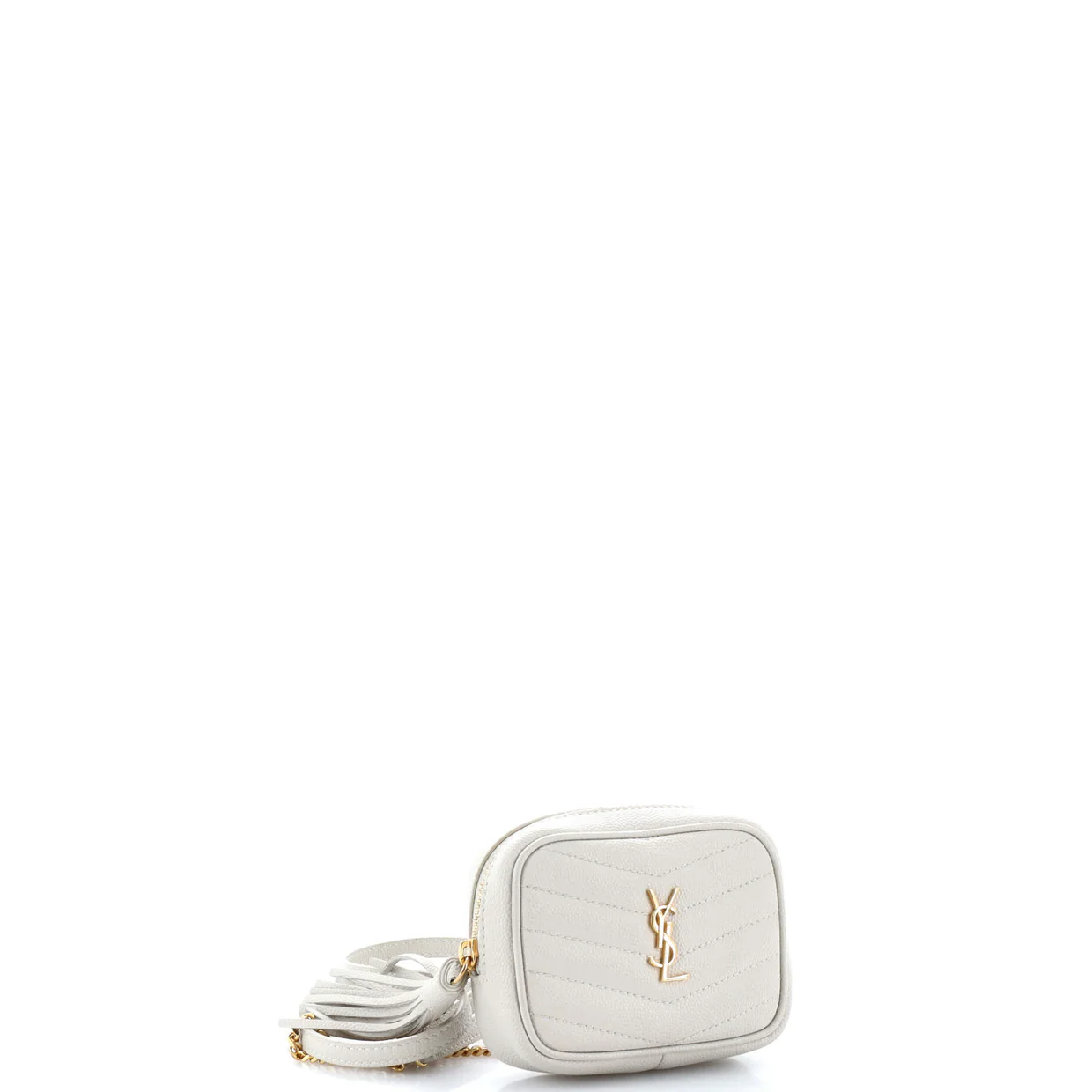 Lou Camera Bag Matelasse Chevron Leather Baby - Deep Luxury