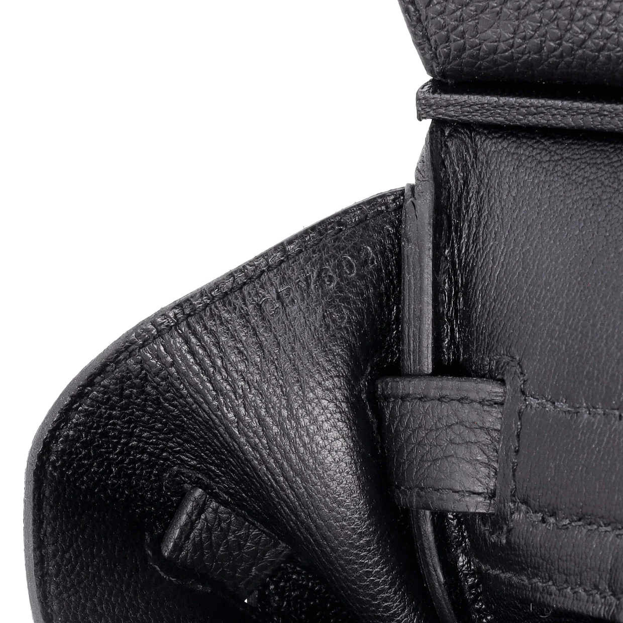 Birkin Handbag Noir Togo with Palladium Hardware 30 - Deep Luxury