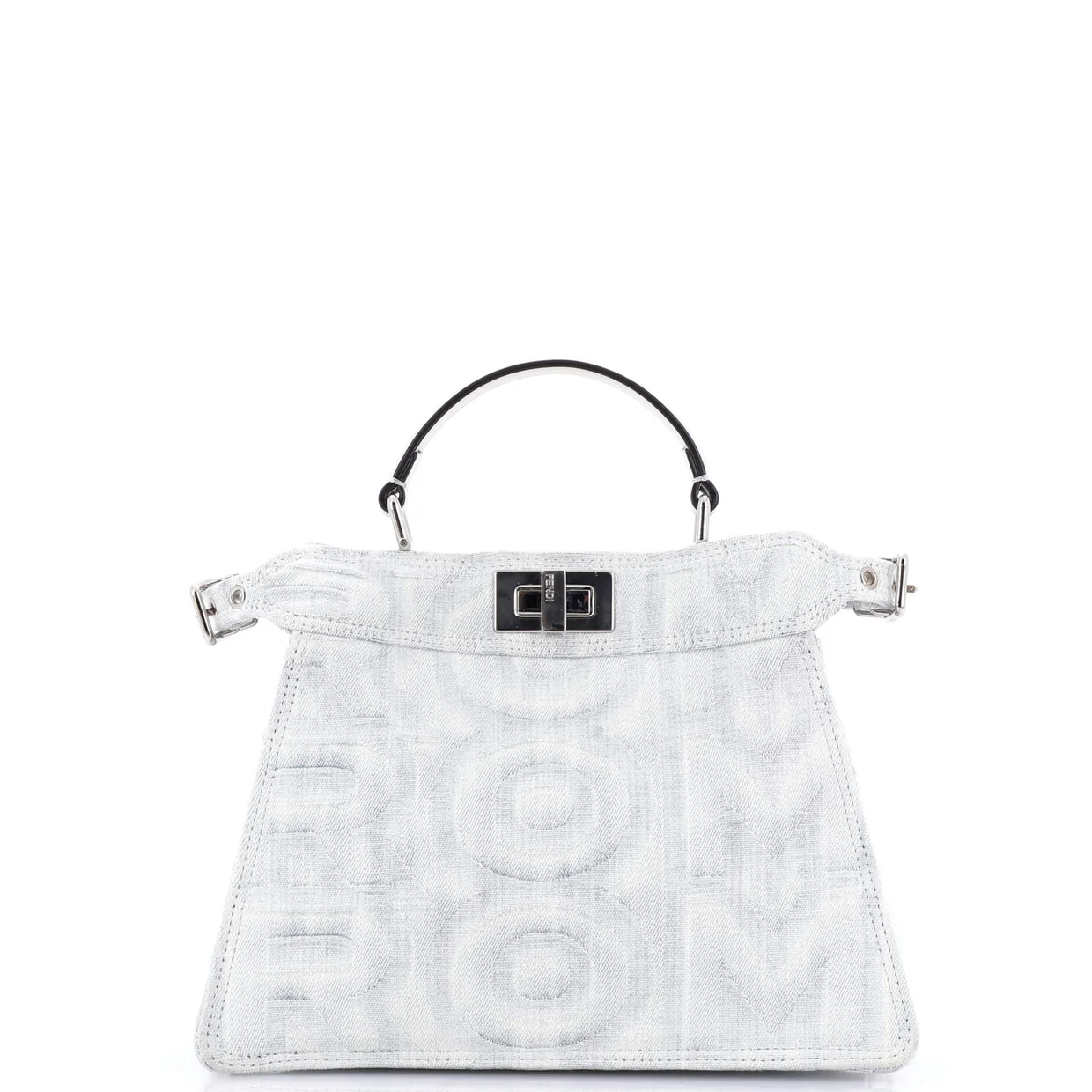 x Marc Jacobs Peekaboo ISeeU Bag Embossesd Denim Small - Deep Luxury
