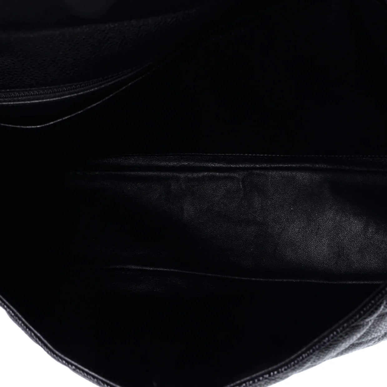 Classic Single Flap Bag Quilted Caviar Maxi - Deep Luxury