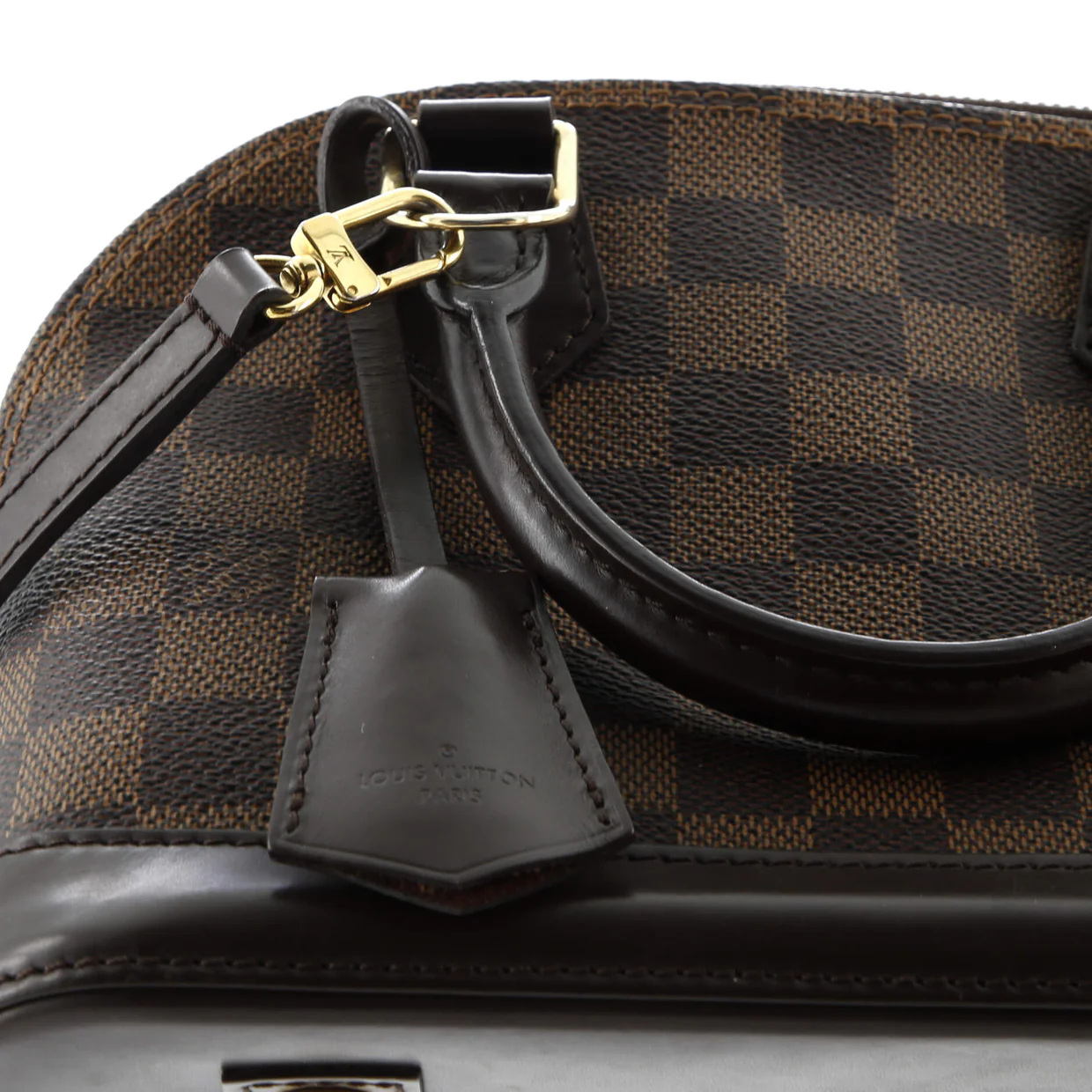 Alma Handbag Damier BB - Deep Luxury