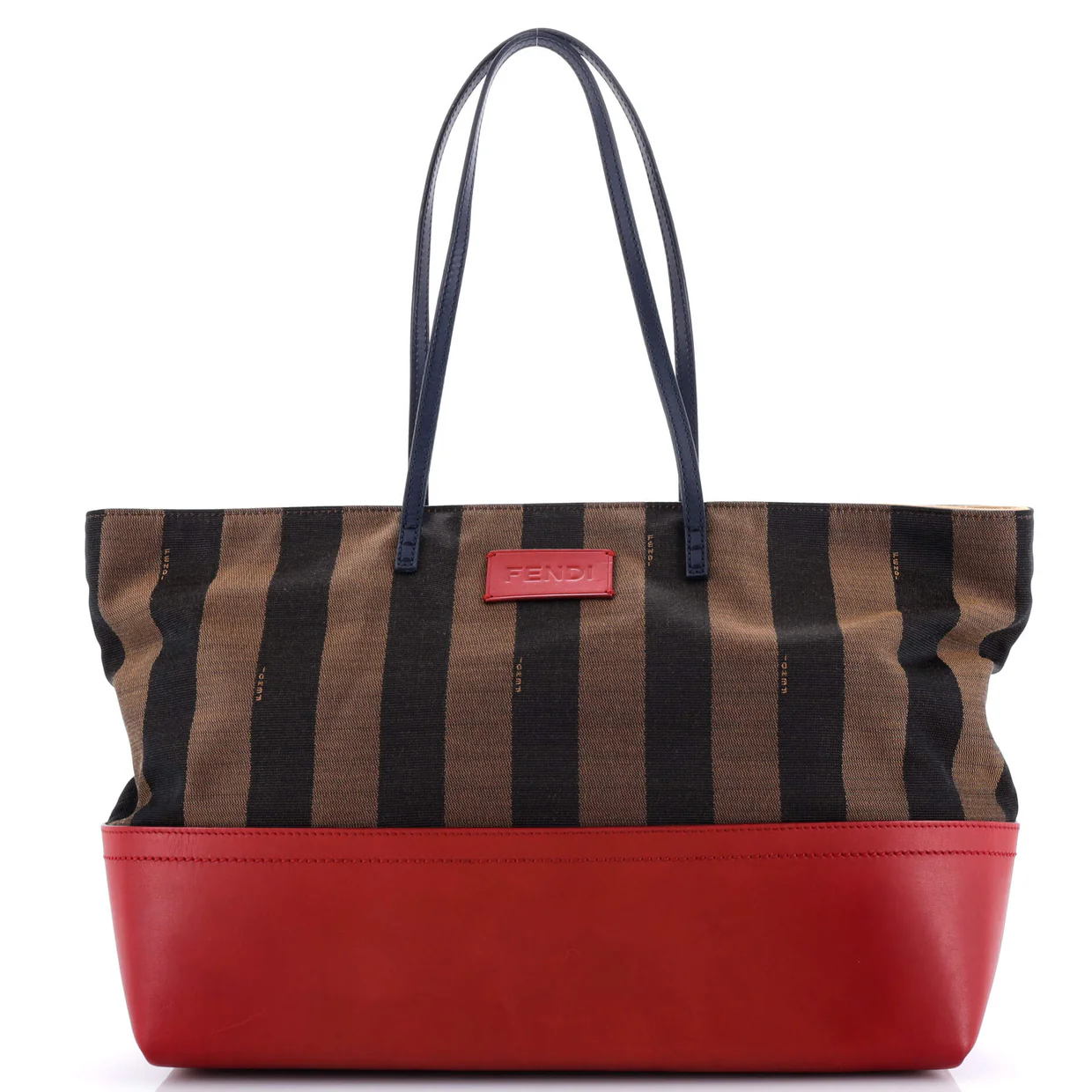 Pequin Roll Tote Canvas and Leather - Deep Luxury