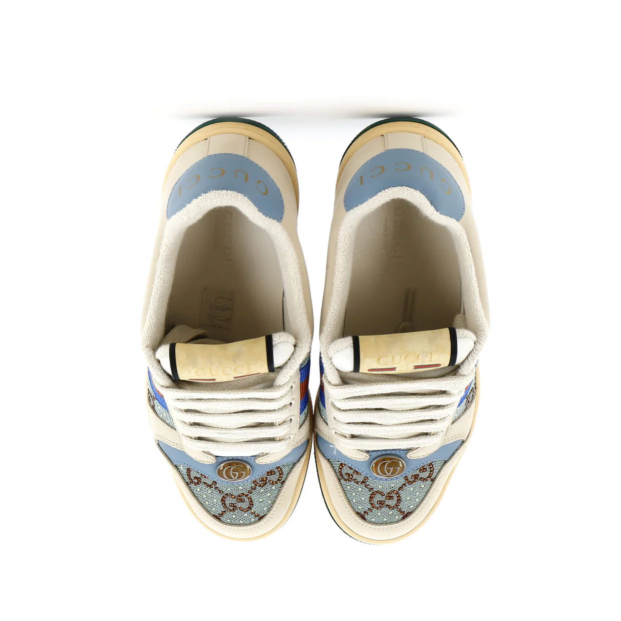 Screener Sneakers GG Canvas with Crystals - Deep Luxury