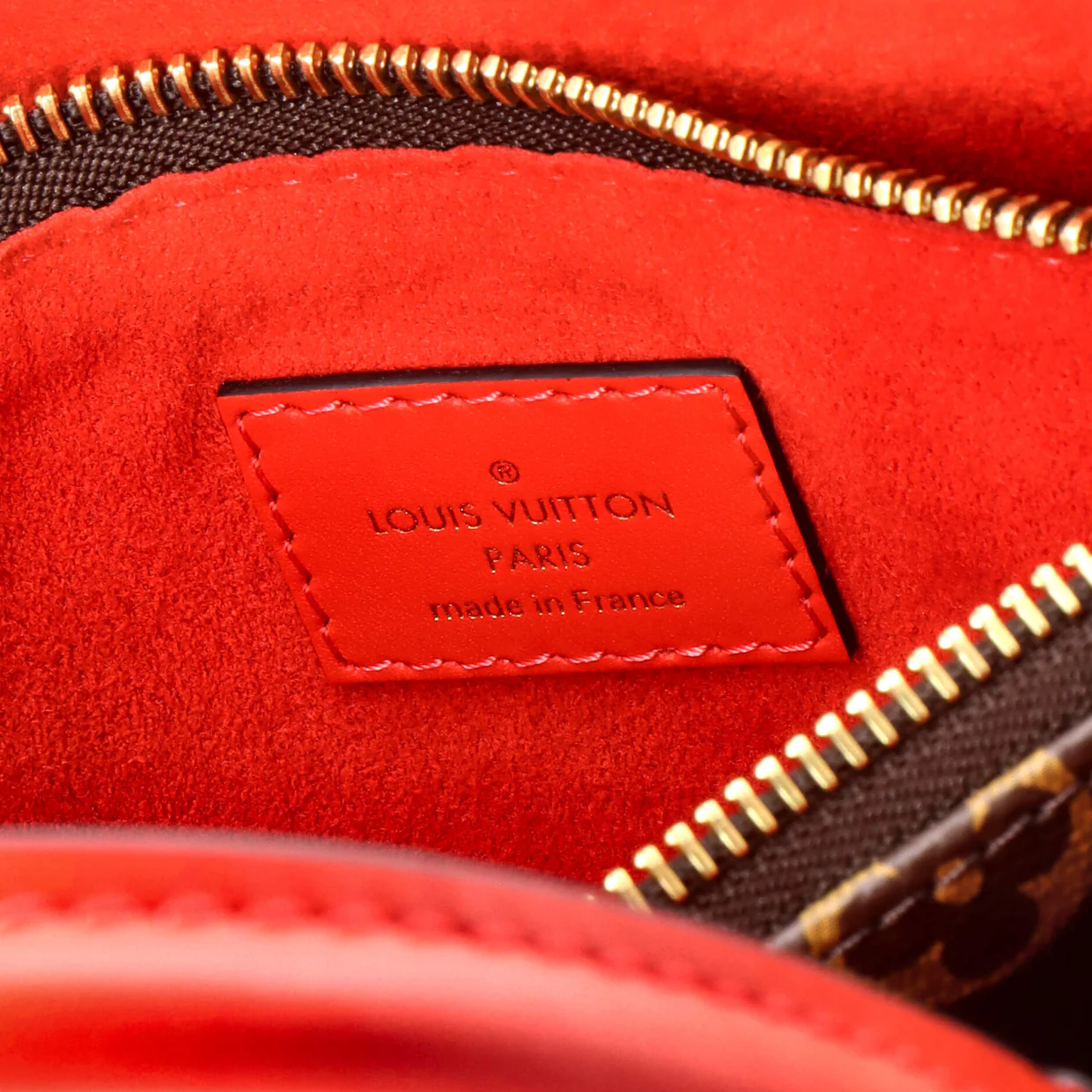 Flower Tote Monogram Canvas with Leather - Deep Luxury