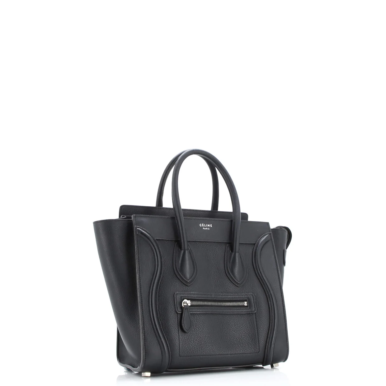 Luggage Bag Grainy Leather Micro - Deep Luxury