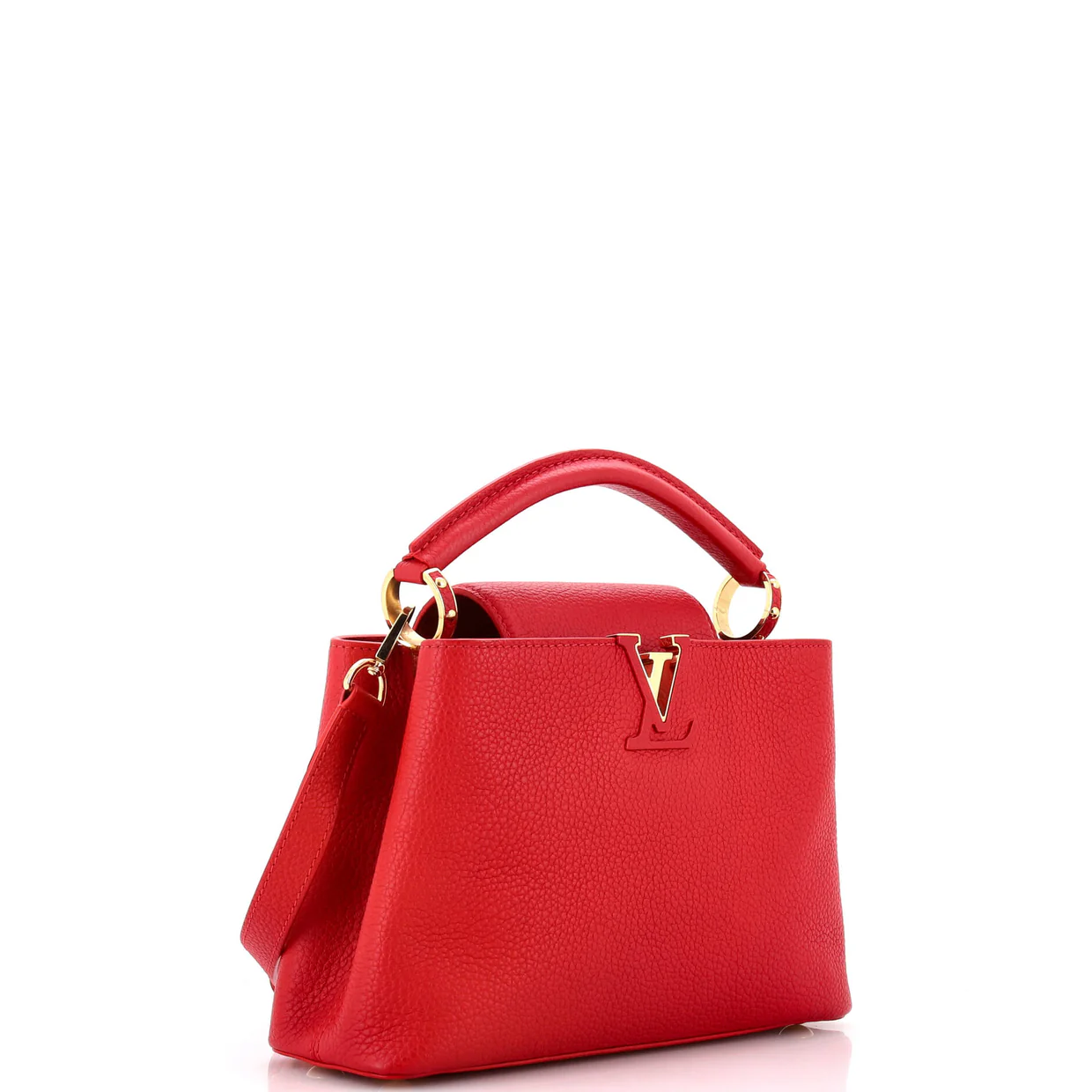 Capucines Bag Leather BB - Deep Luxury