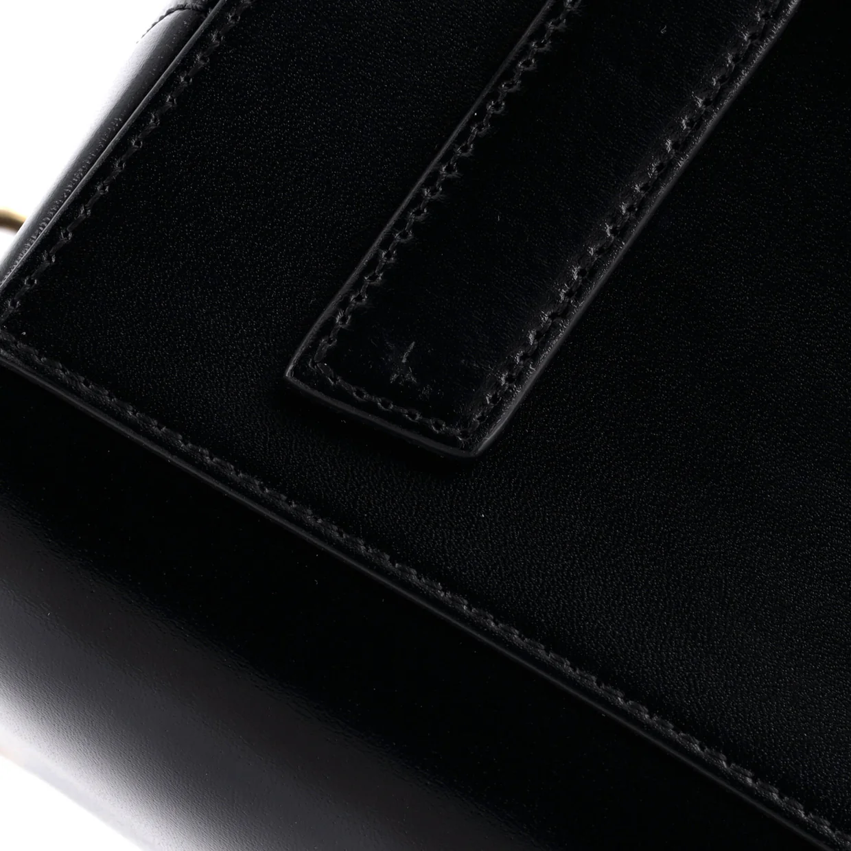 Antigona Bag Glazed Leather Small - Deep Luxury