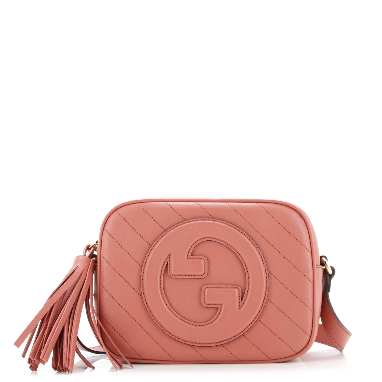 Blondie NM Camera Shoulder Bag Diagonal Quilted Leather Small - Deep Luxury