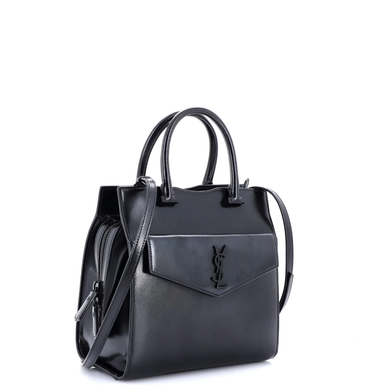 Uptown Tote Leather Small - Deep Luxury