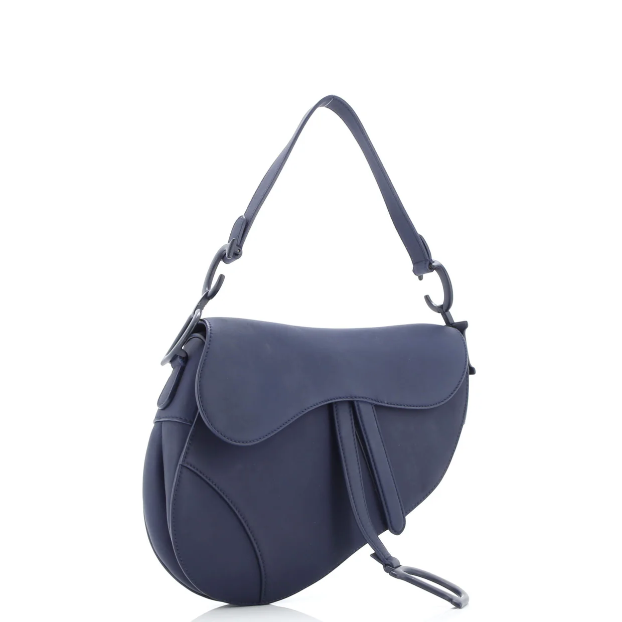 Ultra Matte Saddle Handbag Leather Medium - Deep Luxury