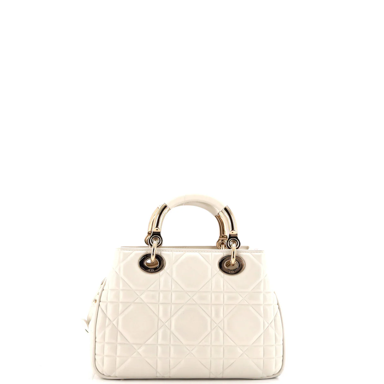 Lady 95.22 Bag Cannage Embossed Leather Small - Deep Luxury