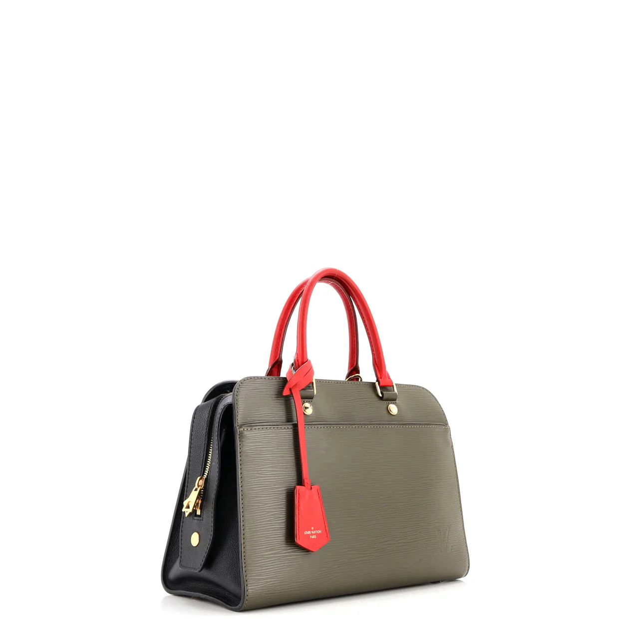 Vaneau Handbag Epi Leather MM - Deep Luxury