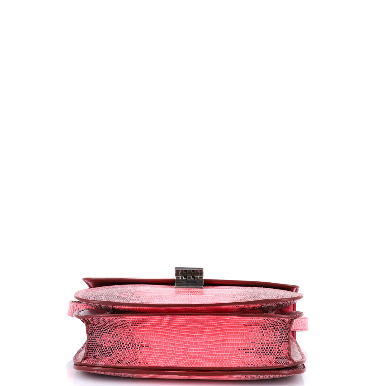 Classic Box Bag Lizard Medium - Deep Luxury