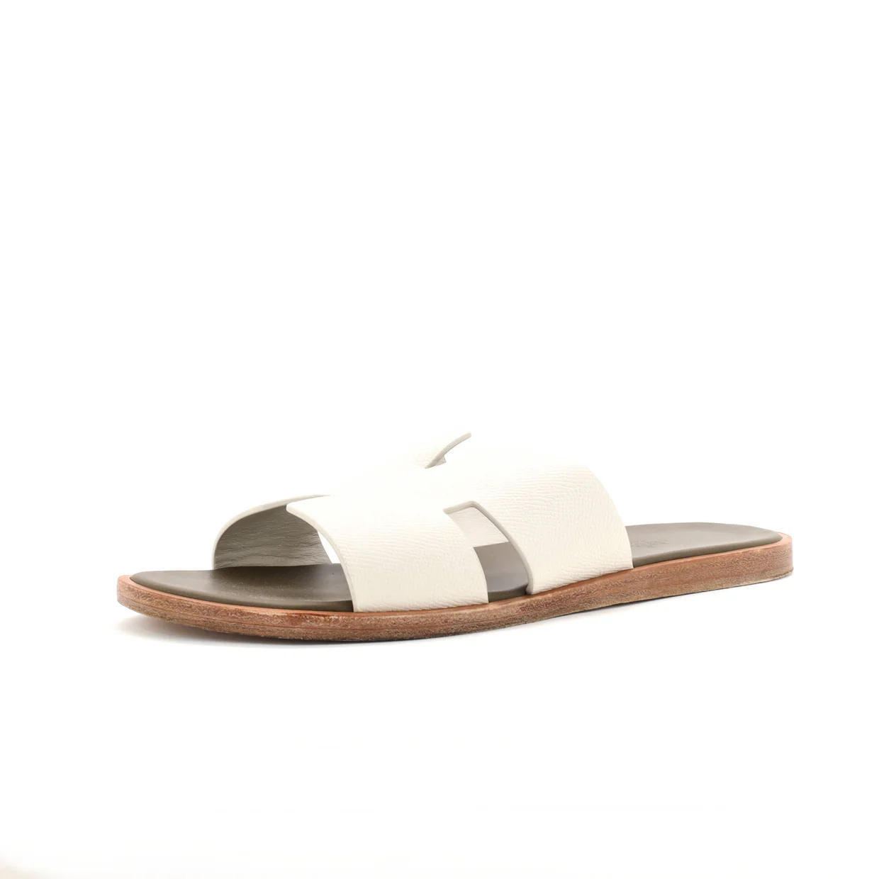 Men's Izmir Slide Sandals Leather - Deep Luxury