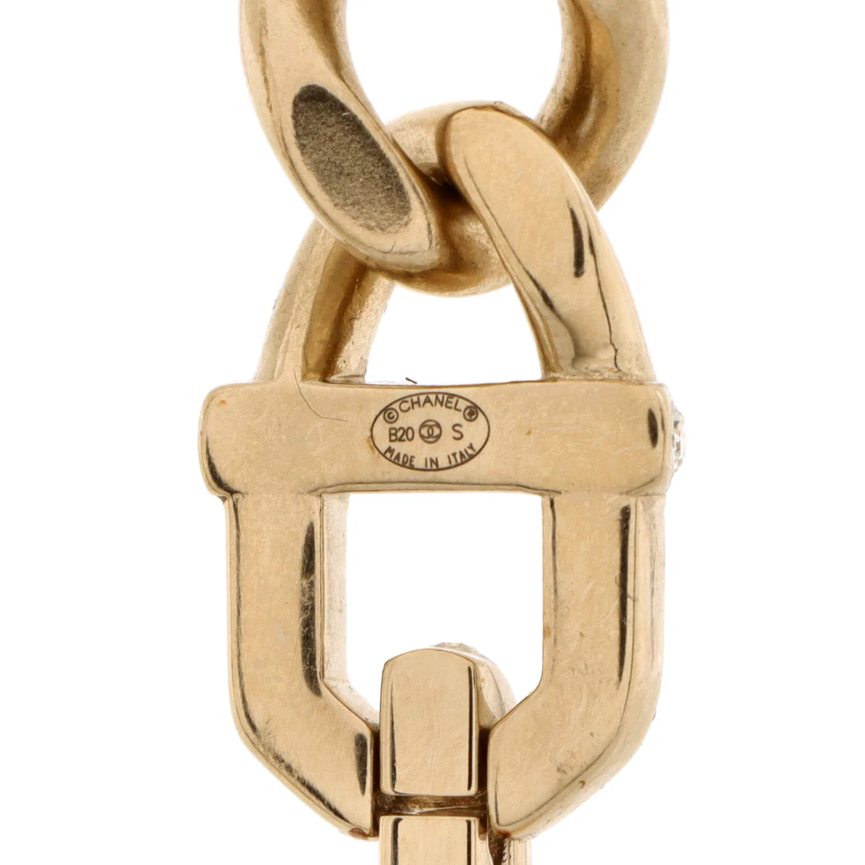 CC Vendome Dangle Earrings Metal with Crystals and Faux Pearls - Deep Luxury