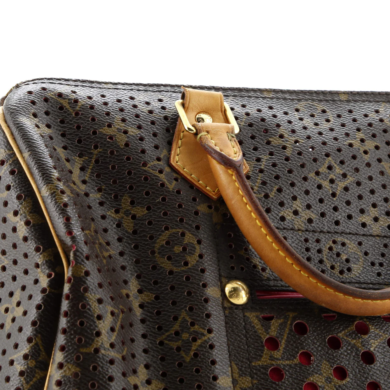 Speedy Handbag Perforated Monogram Canvas 30 - Deep Luxury