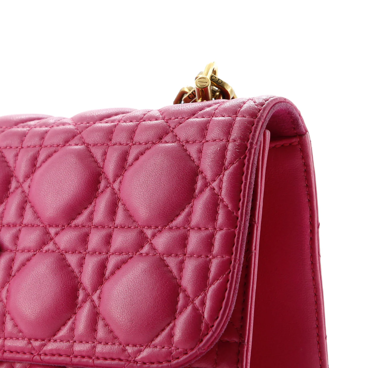 Dioraddict Flap Bag Cannage Quilt Lambskin Medium - Deep Luxury