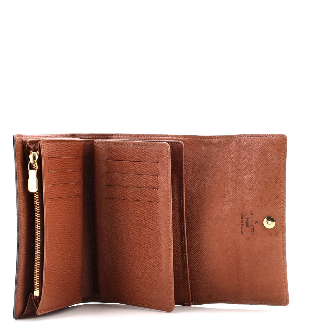 Alexandra Wallet Monogram Canvas - Deep Luxury