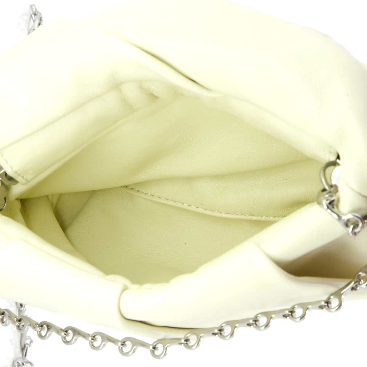Rose Chain Clutch Leather - Deep Luxury