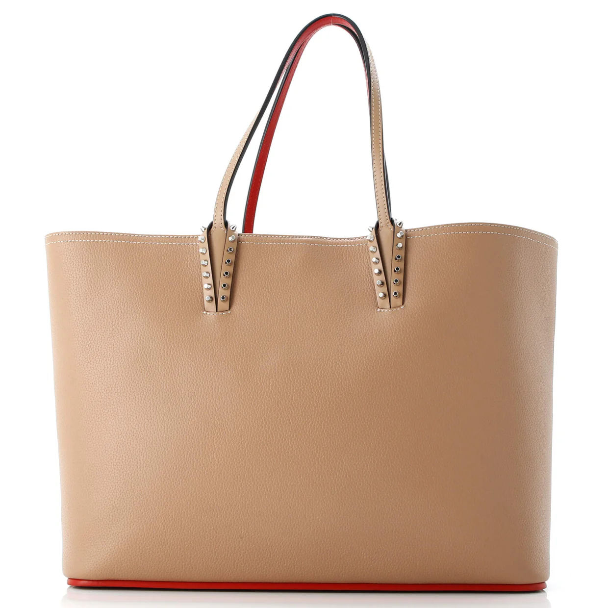 Cabata East West Tote Leather Large - Deep Luxury