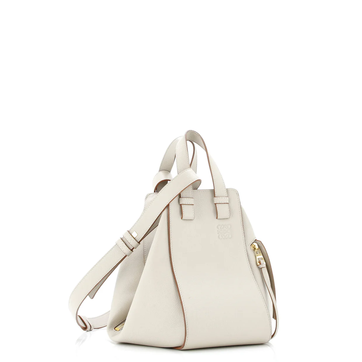 Hammock Bag Leather Small - Deep Luxury