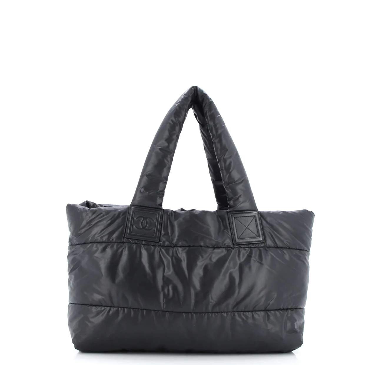 Coco Cocoon Reversible Tote Quilted Nylon Medium - Deep Luxury