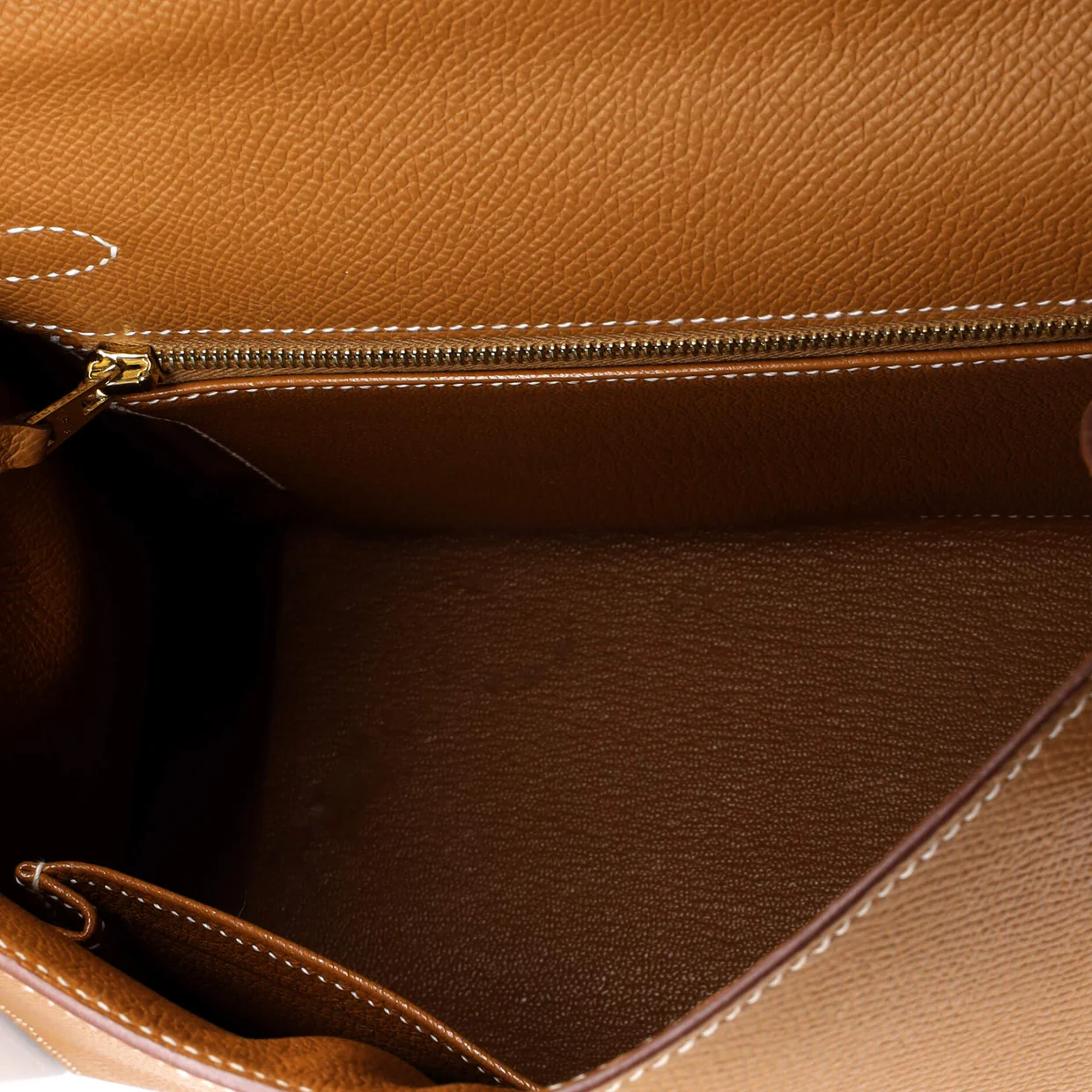 Kelly Handbag Gold Epsom with Gold Hardware 25 - Deep Luxury