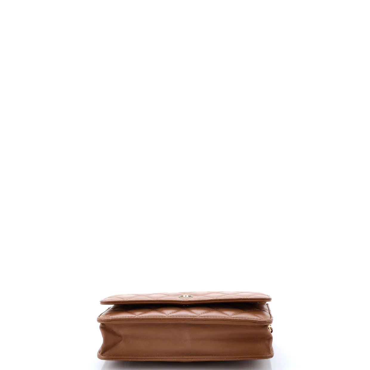 Wallet on Chain Quilted Lambskin - Deep Luxury