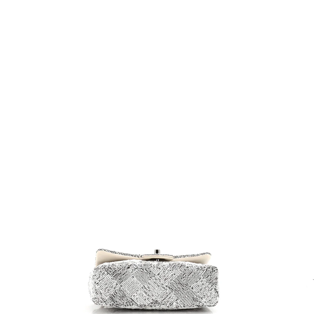 Classic Single Flap Bag Quilted Sequins Mini - Deep Luxury