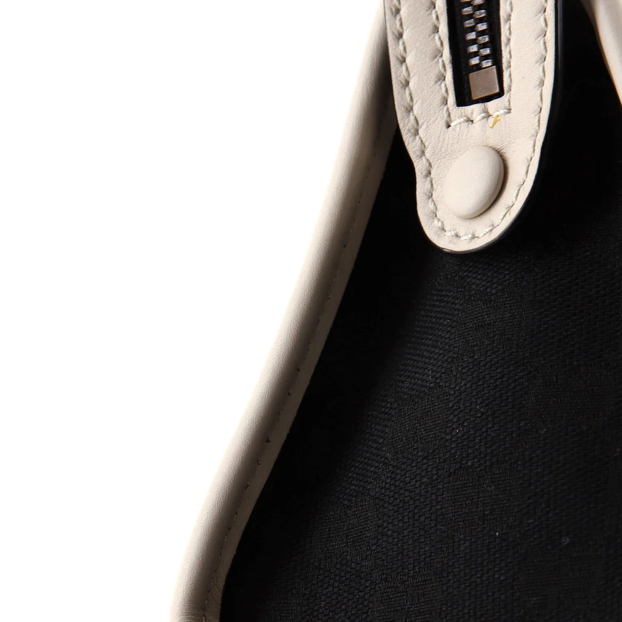 Double G Web Top Handle Bag GG Canvas with Leather Mini - Deep Luxury