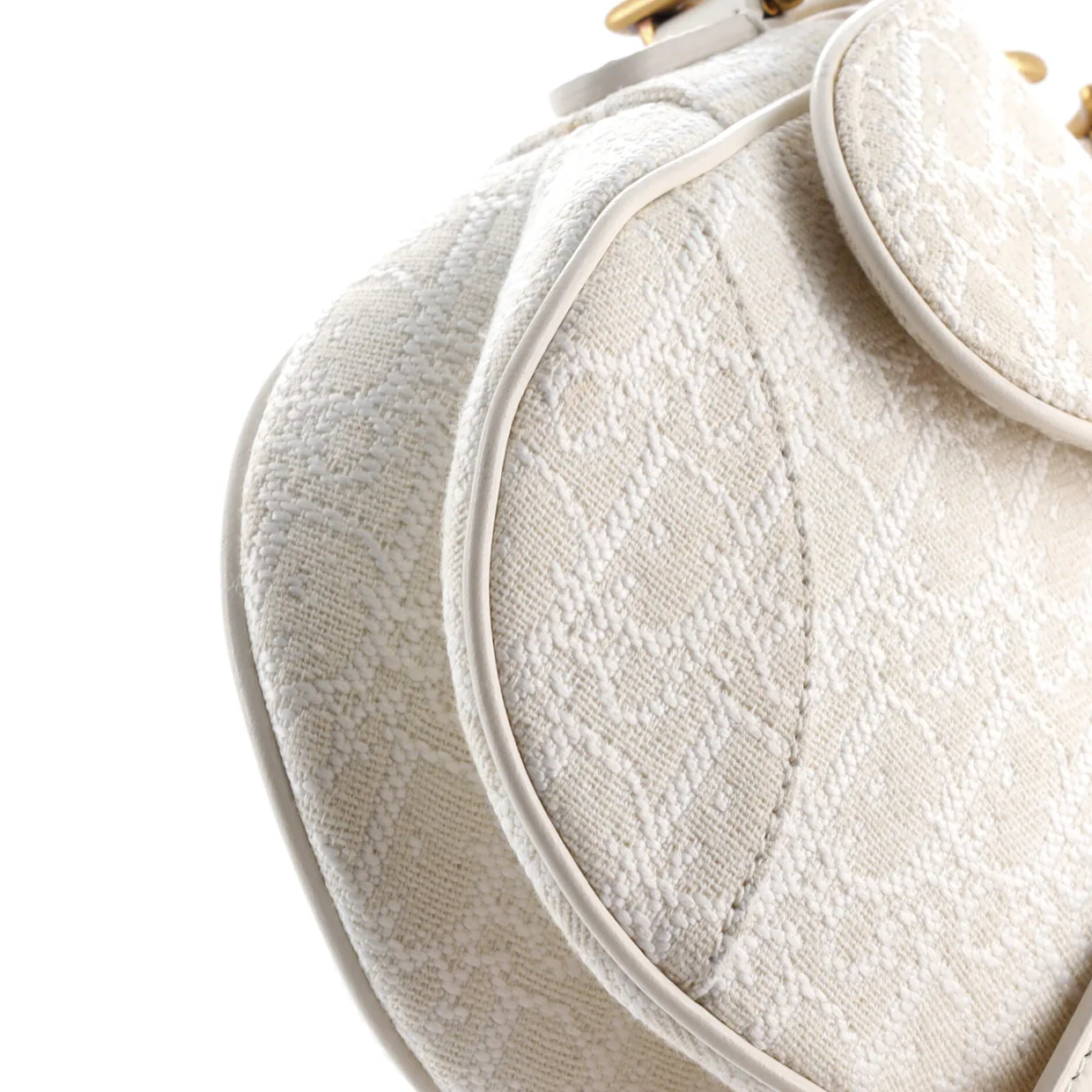 Saddle Handbag Oblique Canvas Mini - Deep Luxury