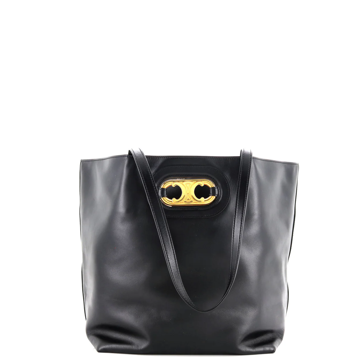 Cabas Maillon Triomphe Bag Leather - Deep Luxury