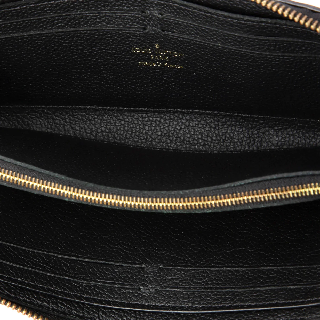 Clemence Wallet Monogram Empreinte Leather - Deep Luxury