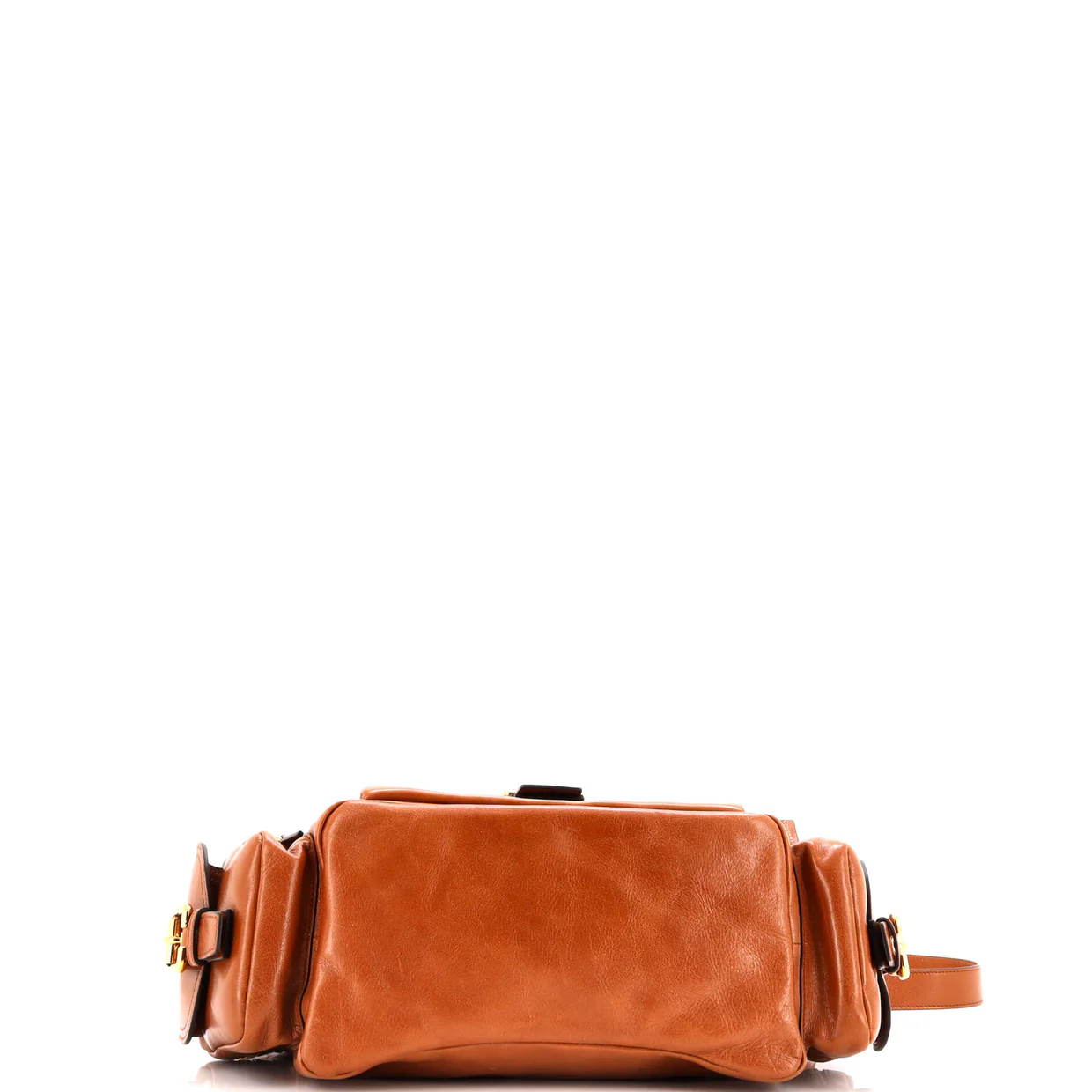 Camera Shoulder Bag Leather Medium - Deep Luxury