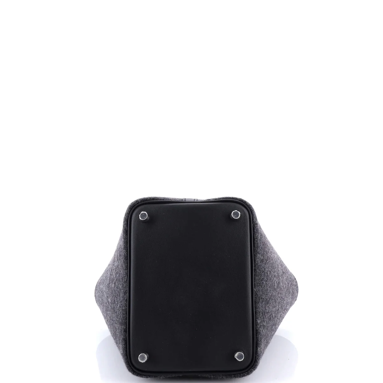 Picotin Lock Bag Felt with Leather PM - Deep Luxury