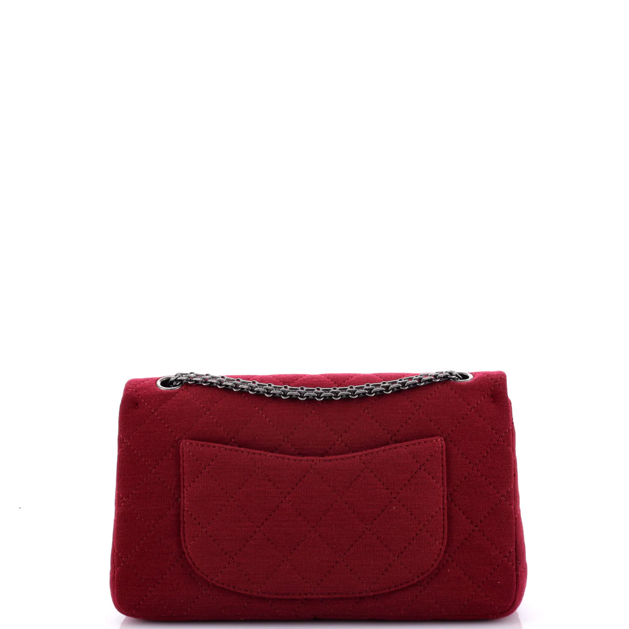 Reissue 2.55 Flap Bag Quilted Jersey 226 - Deep Luxury