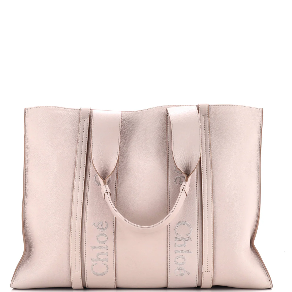 Woody Tote Leather Large - Deep Luxury