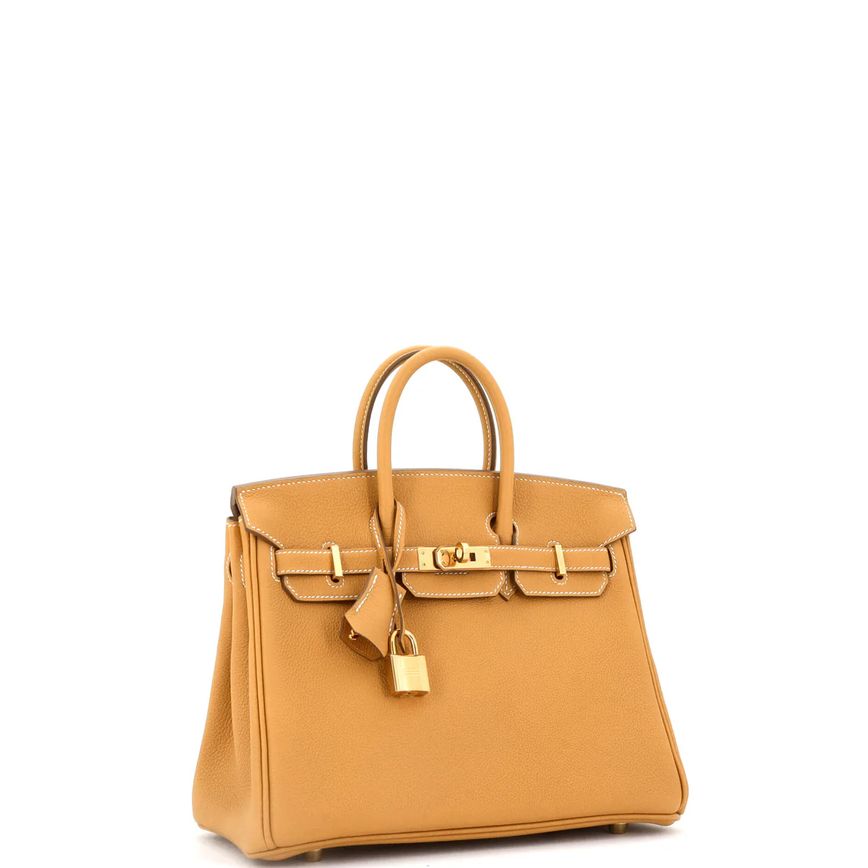 Birkin Handbag Natural Sable Maurice with Gold Hardware 25 - Deep Luxury