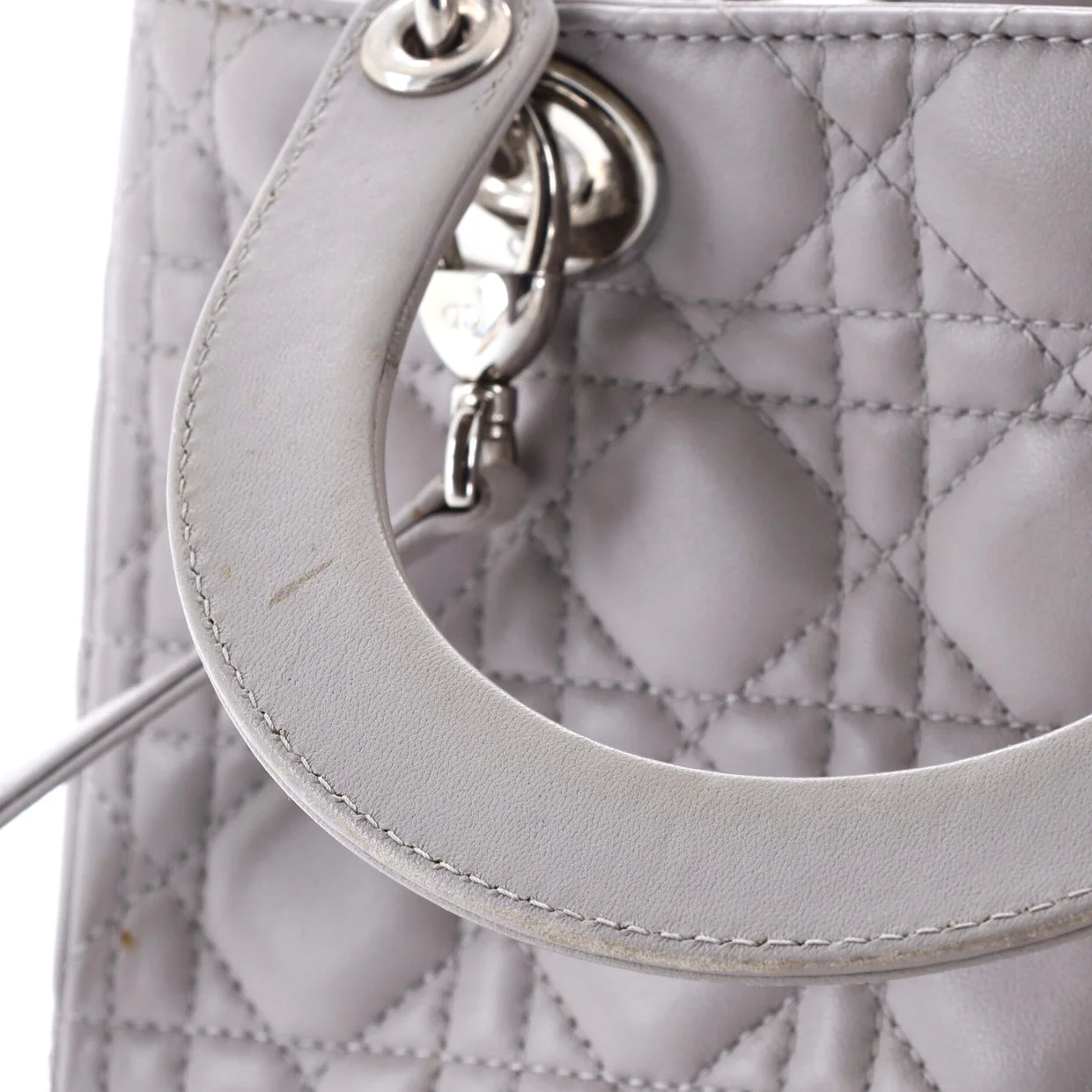 Lady Dior Bag Cannage Quilt Lambskin Medium - Deep Luxury