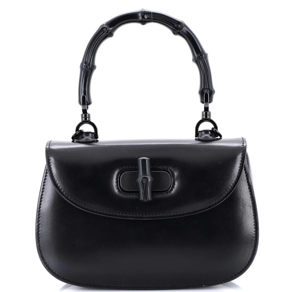 Bamboo 1947 Top Handle Bag Leather Small - Deep Luxury