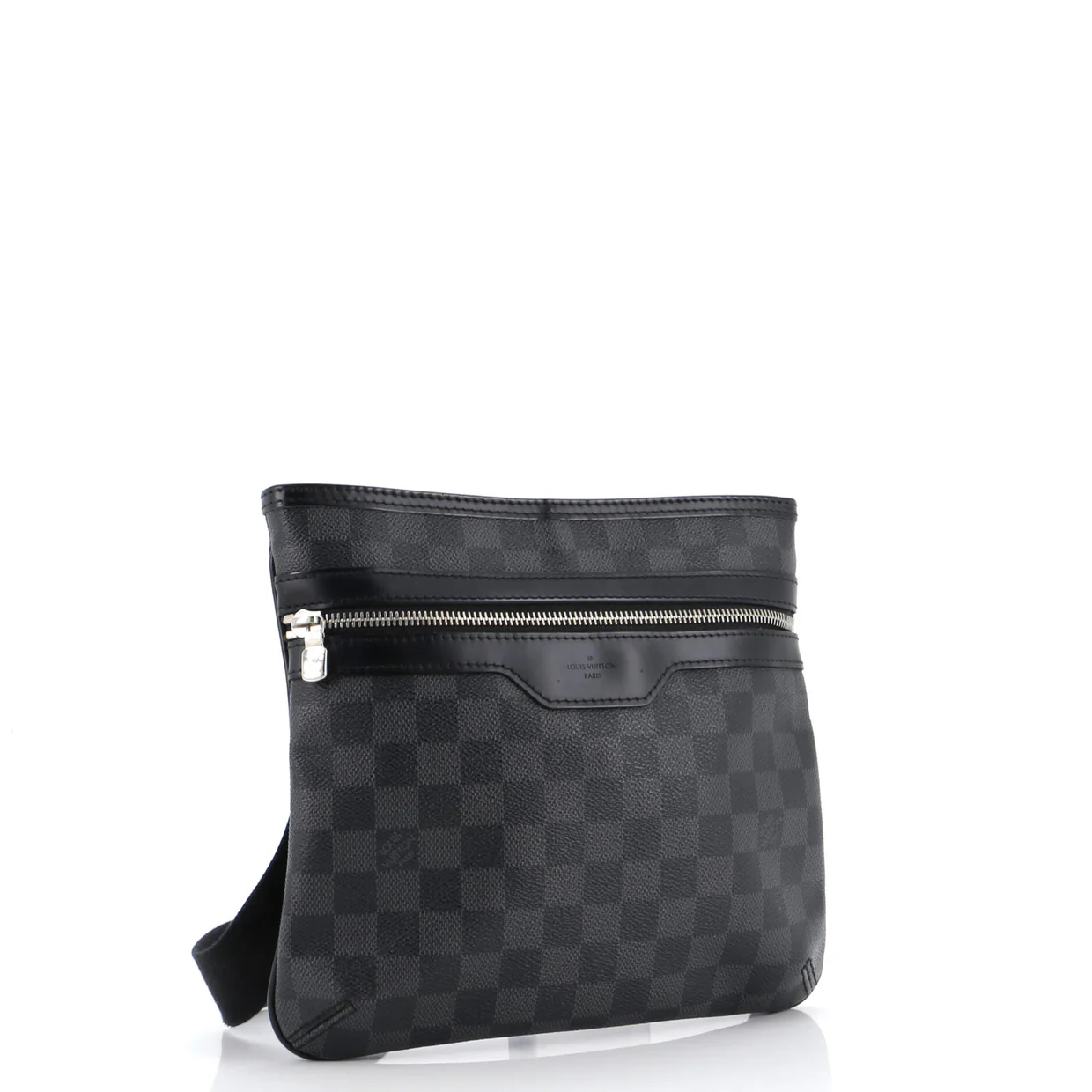 Thomas Handbag Damier Graphite - Deep Luxury