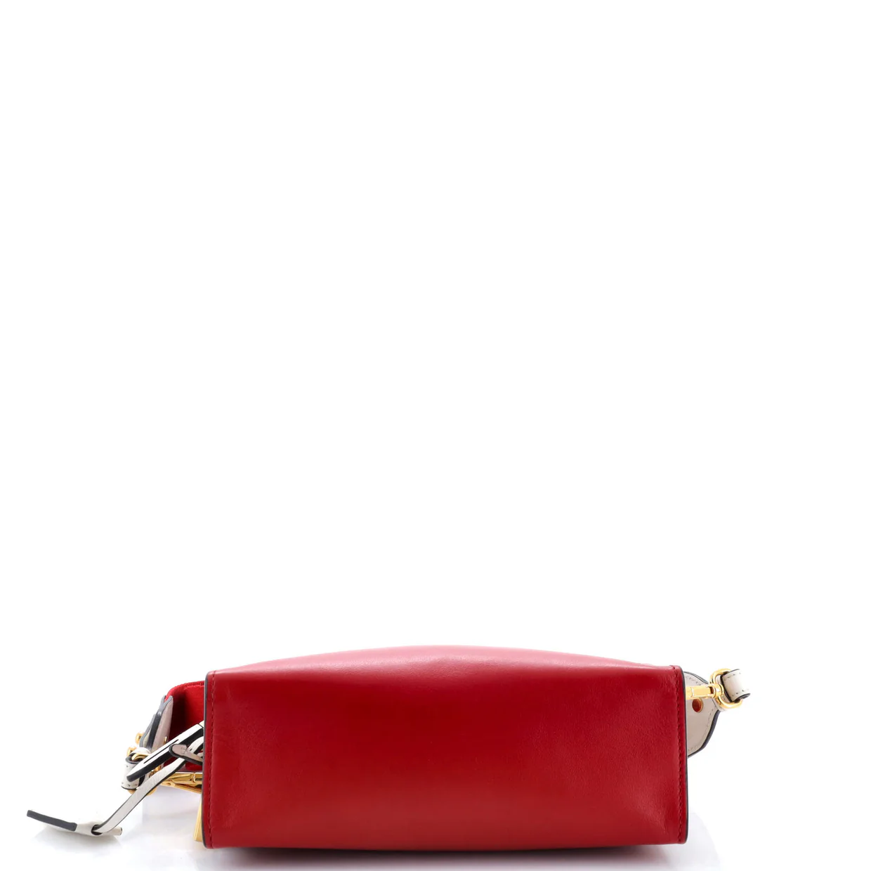 Esplanade Crossbody Bag Printed Saffiano and City Calf Small - Deep Luxury