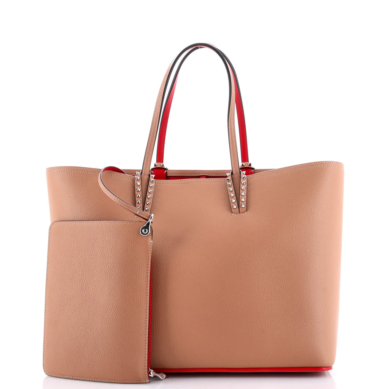 Cabata East West Tote Leather Large - Deep Luxury