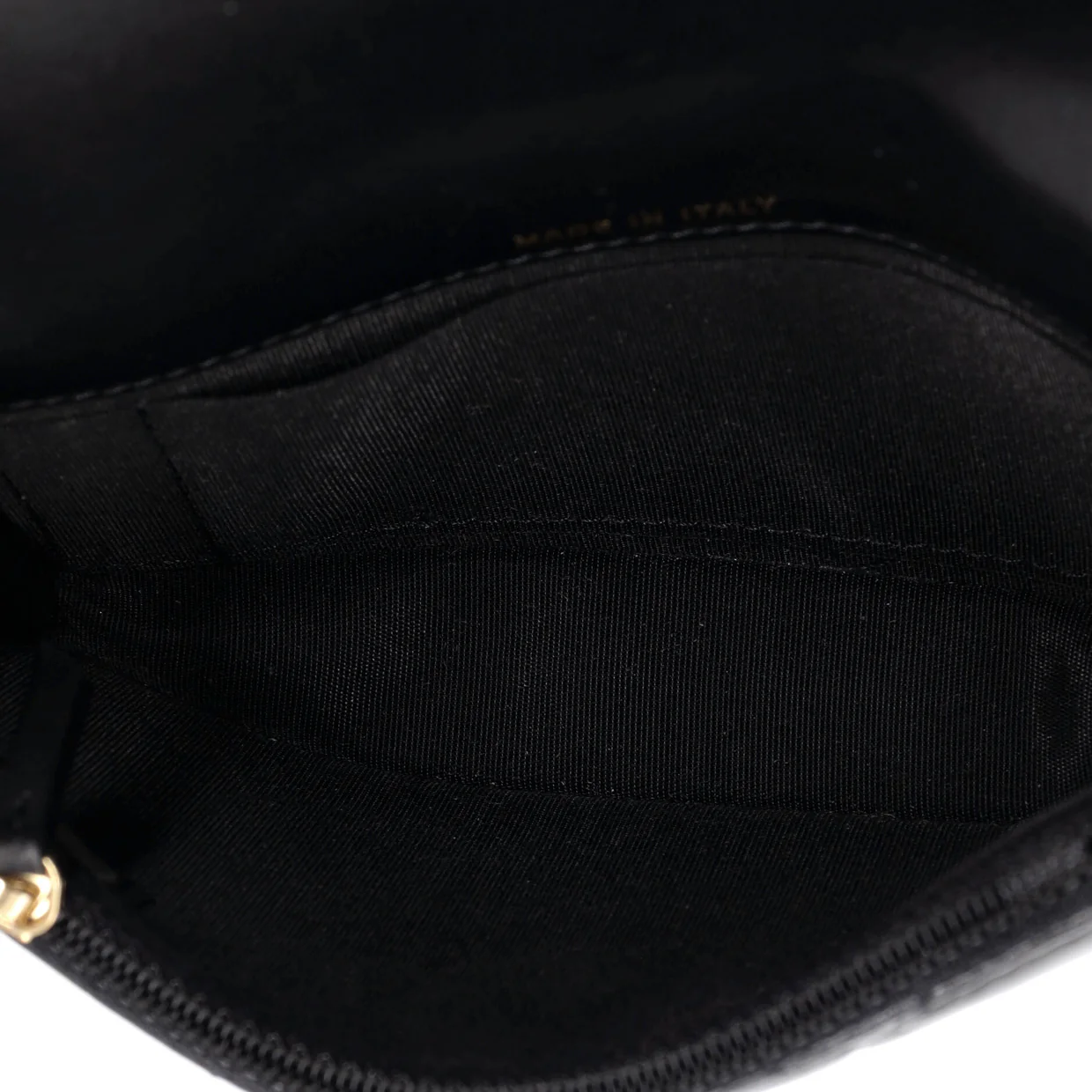 Pearl Strap Clutch with Chain Quilted Calfskin - Deep Luxury