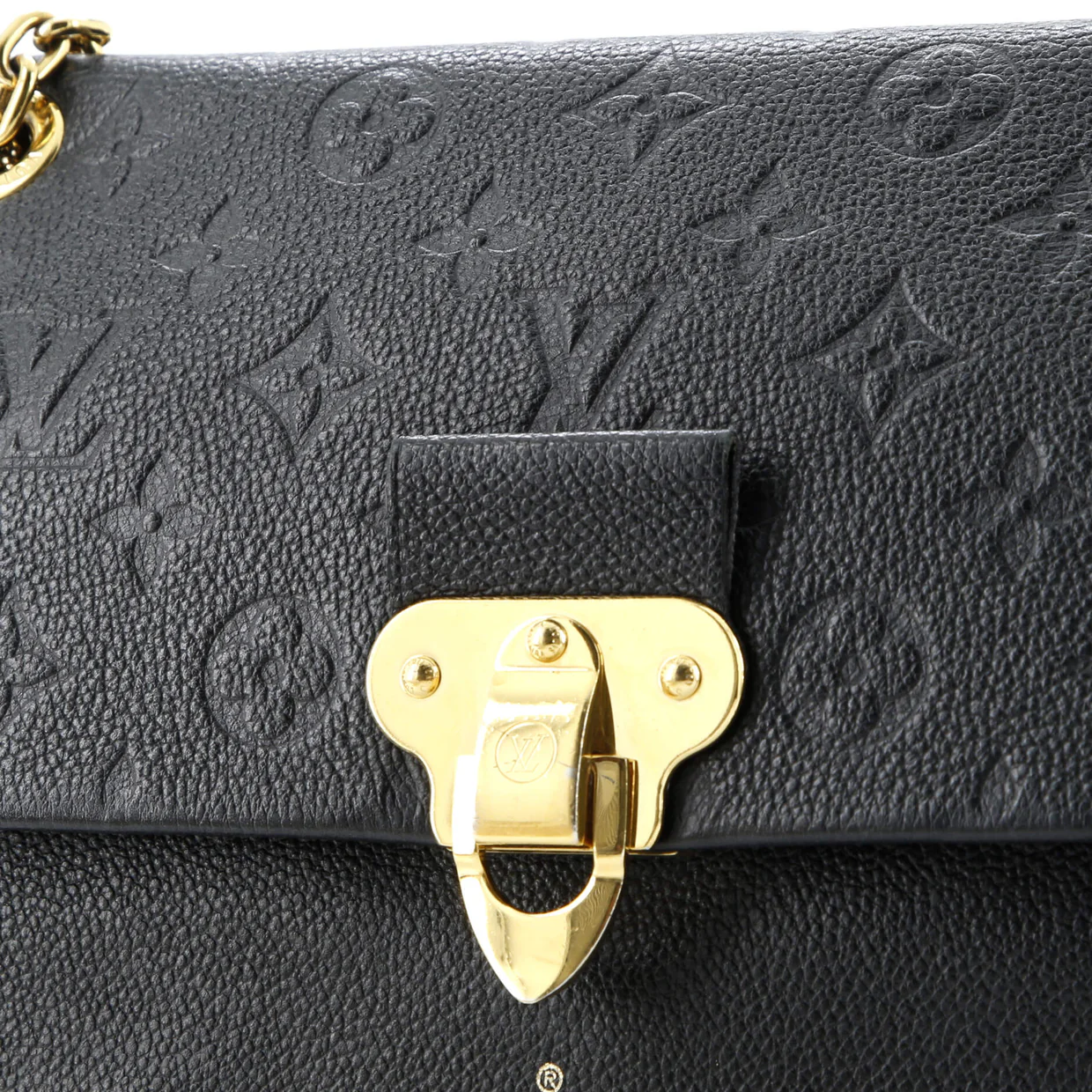 Vavin Handbag Monogram Empreinte Leather PM - Deep Luxury