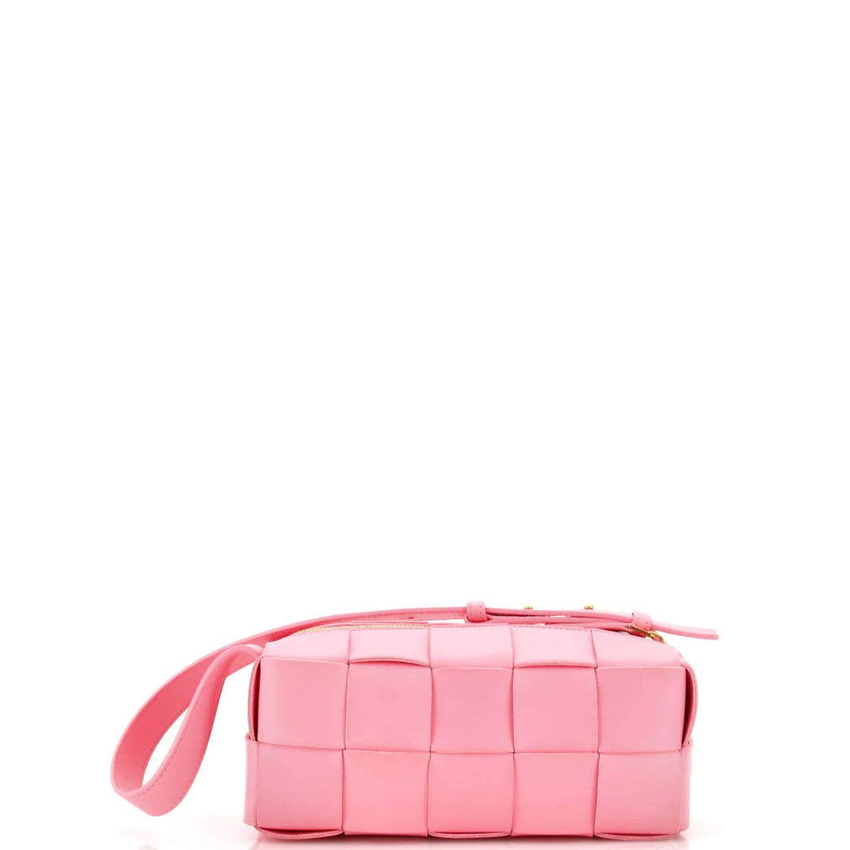 Brick Cassette Shoulder Bag Maxi Intrecciato Leather Small - Deep Luxury