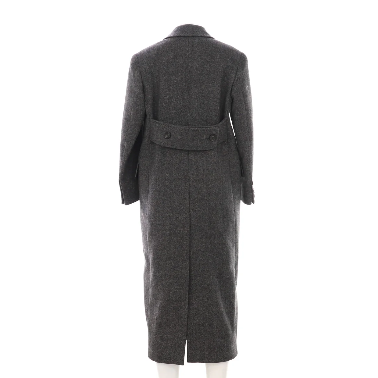 Women's Eccesso Double Breasted Coat Wool - Deep Luxury